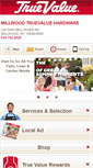 Mobile Screenshot of millwoodhardware.com